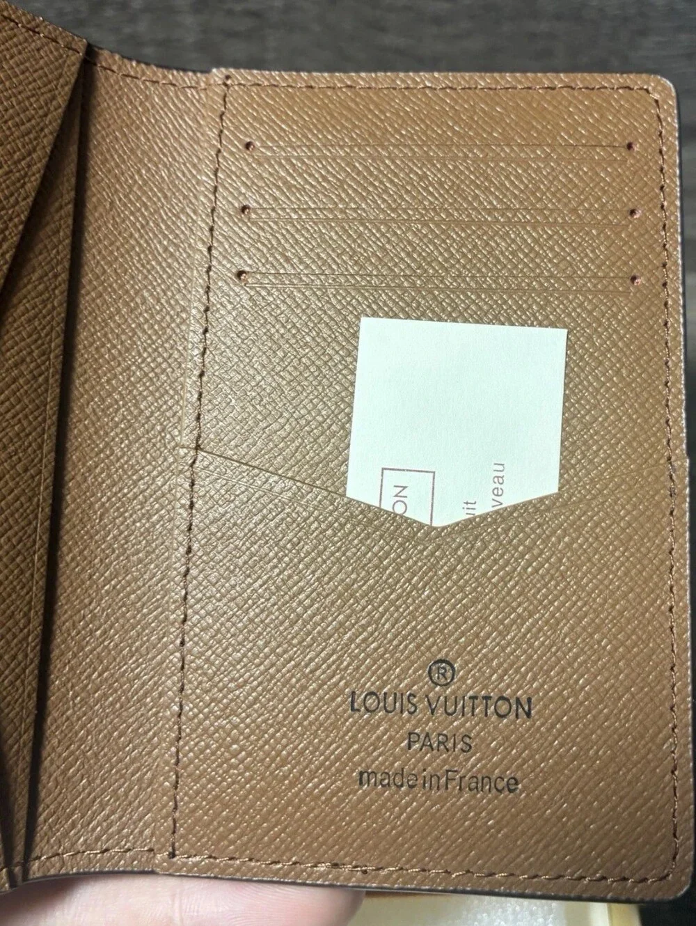 Louis Vuitton Monogram Brown Pocket Organizer